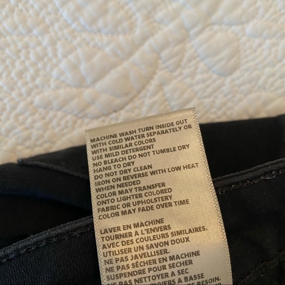 L’Agence Margot High Rise Skinny Distressed Black Jeans - 27 - Picture 7 of 14